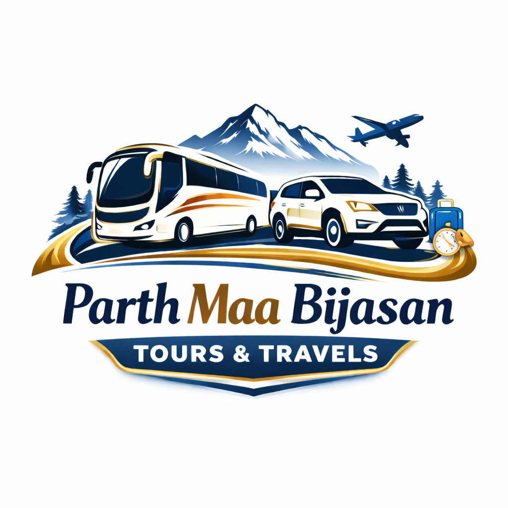 Parth Maa Bijasan Tours & Travels Logo